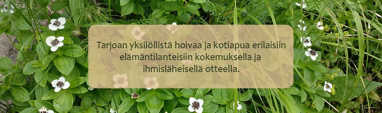 Yksilöllistä kotipalvelua ja hoivapalvelua
